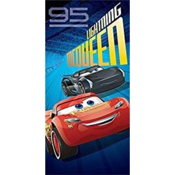 Disney Other - Disney Pixar Cars Lightning McQueen Clubhouse Fiber Reactive Beach Towel